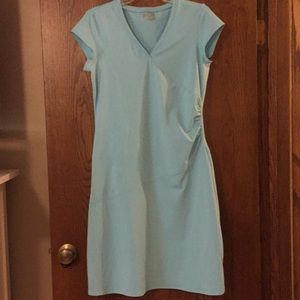 Athleta faux wrap dress